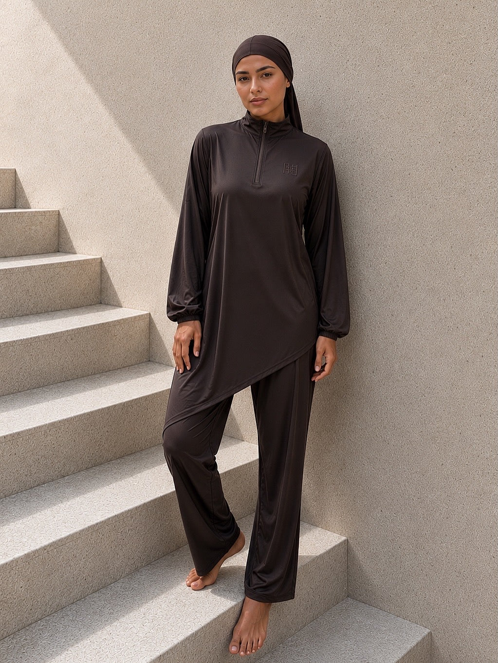 Burkini Brown Cacao